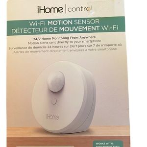 IHOME CONTROL WI-FI MOTION SENSOR 24/7 HOME MONITORING FROM ANYWHERE NWT ALERTS